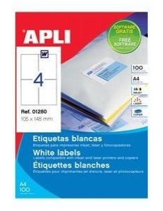 C/100 Etiquetas APLI nº4...