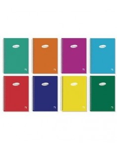cuaderno espiral 16º 80h...