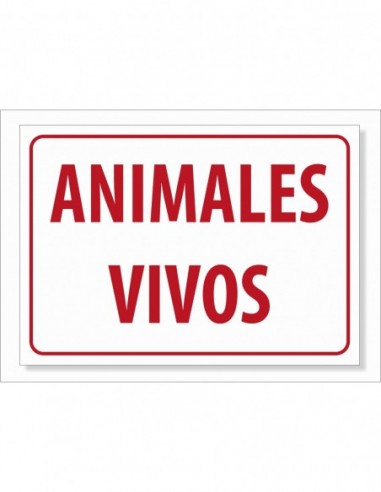 PEGATINA TRANSPORTE ANIMALES VIVOS