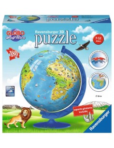 puzzle 3D Globo geográfico