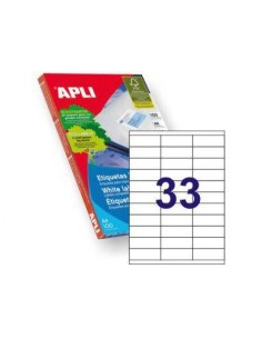 C/100 Etiquetas APLI nº33...