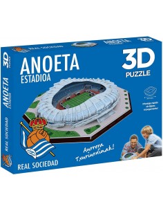 Puzzle Estadio 3D Anoeta...