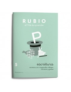 Cuadernillos Rubio escritura 5