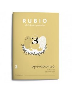 Cuaderno operaciones Rubio 3