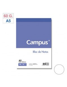 Bloc notas A5 80h 60g Liso