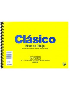 Block de dibujo CLASICO...